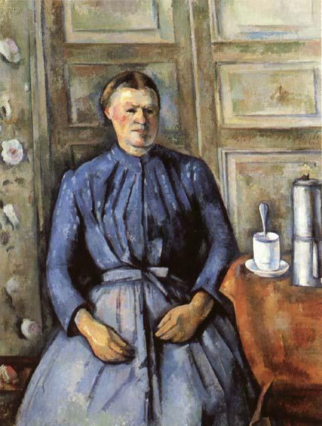 La Femme a la cafetiere, Paul Cezanne